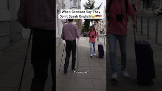 When Germans Say They Don’t Speak English😂🇩🇪🇺🇸 IB BBC Studios funny german comedy english [upl. by Nahtnanhoj133]