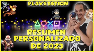 Resumen Personalizado Playstation 2023  WRAP UP [upl. by Nolek216]