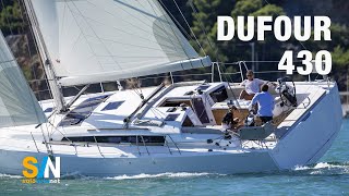 Dufour 430  Dufour Yachts  ITA  SVN ON BOARD  4k [upl. by Aivatnahs]