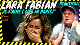 Absolutely Stunning  LARA FABIAN quot Je taime quot  Live in Paris  Reaction [upl. by Iridissa]