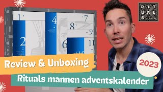 RITUALS ADVENTSKALENDER MANNEN 2023 🎄  👀 UNBOXING amp REVIEW [upl. by Sellig]