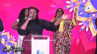 KEMI REHOBOTH  SANCTUARY OF PRAISE MINISTRIES LONDON  SAVED BY GRACE [upl. by Krystin]