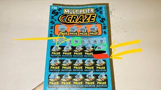 TRYING OUT BRAND NEW 10 MULTIPLIER CRAZE CALIFORNIA LOTTERY SCRATCHERS SCRATCH OFF [upl. by Nitsugua]