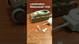 Leichttraktor Rheinmetall 1930 ICM 135 001 [upl. by Wallack966]