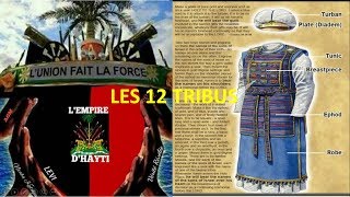 VÉRITÉ RÉVÉLÉEN4 LES 12 TRIBUS DISRAEL GRAVÉES DANS LE DRAPEAU DHAYTI [upl. by Celinka690]