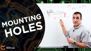 PCB Mounting Holes  PCB Design Techniques [upl. by Assedo934]