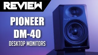 Pioneer DJ DM40 Desktop Speakers Review [upl. by Anovahs484]