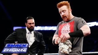 Sheamus answers Damien Sandows quotGordian Knot Challengequot SmackDown May 24 2013 [upl. by Sabella]