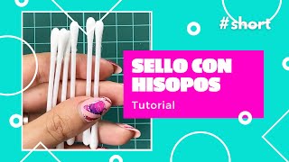 Sello casero con hisopos [upl. by Aivan19]