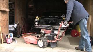 DR Brush Mower Cold start 1st Start [upl. by Yentruok43]