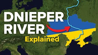 The Dnieper River Explained in under 3 Minutes [upl. by Anatol]