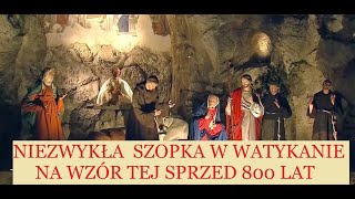 NIEZWYKĹA SZOPKA NA PLACU ĹšW PIOTRA  NAWIÄ„ZUJE DO TEJ SPRZED 800 LAT [upl. by Seraphine912]