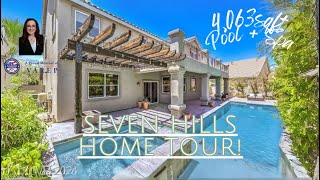 Step Into Luxury Seven Hills Home Tour in Henderson NV [upl. by Avie820]