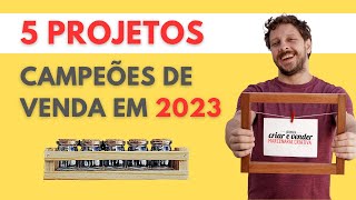 FÃCIL DE FAZER E VENDE MUITO 5 PROJETOS PRA GANHAR DINHEIRO COM MARCENARIA EM 2023 [upl. by Owades]