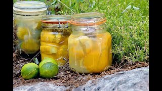 Comment faire des citrons confits [upl. by Nodanrb]