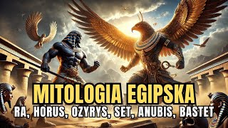 Mitologia egipska Podstawy  Ra Horus Ozyrys Set Anubis Bastet [upl. by Eustasius]