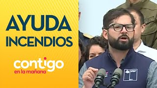 DONACIONES Y FONDO Gobierno anunció ayuda para damnificados por incendios  Contigo en la Mañana [upl. by Rog418]