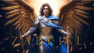 Archangel Zadkiel Meditation Music Transmute Negativity amp Embrace Mercy [upl. by Paul]