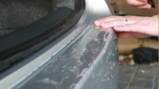 Universal Rear Bumper 3M Paint Protection Film Installation Video [upl. by Falda]