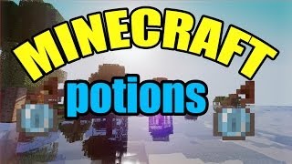 Minecraft PC  How To Make Speed Potions [upl. by Cohlette]