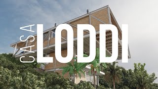 Casa Loddi  Residência em Estrutura Metálica [upl. by Ramsdell]