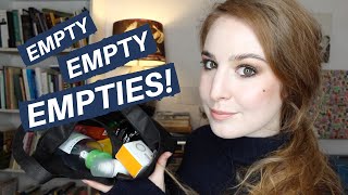 DECEMBER EMPTIES AND REPURCHASES  Hannah Louise Poston  MY BEAUTY BUDGET [upl. by Anasiul]