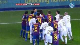 El Clasico  Real Madrid vs Barcelona  Most Heated Moments  Fights Brawls Fouls [upl. by Verne]