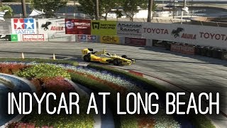 Forza 5 Long Beach in an Indycar  Onboard and Replay [upl. by Anaiad38]