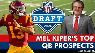 UPDATED Mel Kiper QB Rankings For 2023 NFL Draft  Top 10 QB Prospects Ft Caleb Williams Drake Maye [upl. by Roseline]