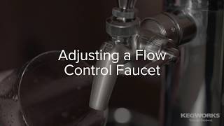 How to Adjust a Perlick Flow Control Faucet Getting the Perfect Pour [upl. by Selway]