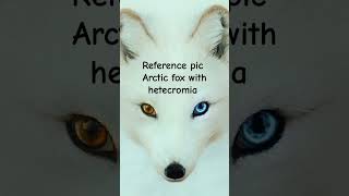 arctic fox mask therian [upl. by Hindu]