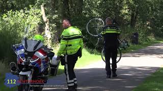 Wielrenner zwaargewond na botsing met auto in Lievelde [upl. by Yrroc]