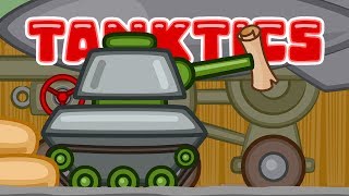 Tanktics 15 Rocket Battle World of Tanks animation [upl. by Scever]