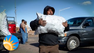 Everybody used coal After Kayenta mine closure Navajo and Hopi families look for heat sources [upl. by Kcirdnekal406]