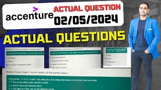 🔥Accenture 02052024 Actual Questions Asked  Accenture Exact Questions🔥 [upl. by Julis]