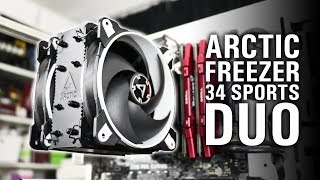 ARCTIC Freezer 34 eSports – Installation on AMD AM4 [upl. by Lamraj]