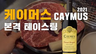 Caymus 케이머스 2021 시음기 와인 콜키지 프리 무식당 [upl. by Marta]