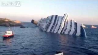 Costa Concordia accident video January 2012 Italy [upl. by Lipkin]