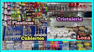 🧑‍🍳Todo para COCINA  Los más BARATOS de CENTRO CDMX  CristaleríaPlasticosMelamina todo Barato [upl. by Ik723]