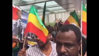 Huge protest in Washington DC against the Ethiopian regime [upl. by Enail994]