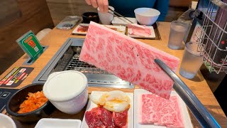 Super Value Wagyu at a BBQ Grill Restaurant in Japan [upl. by Ayikin]