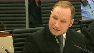 Breivik ble avbrutt av dommer [upl. by Siver257]