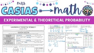 Experimental and Theoretical Probability  7th Grade Math Lesson [upl. by Ellehctim345]