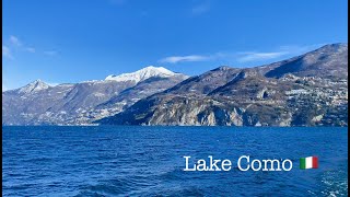 Winter Lake Como  Italy [upl. by Brooking704]