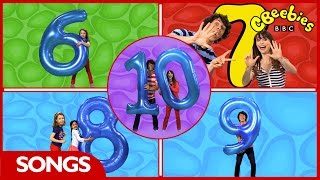 CBeebies Number Raps 6  10 [upl. by Tobe379]