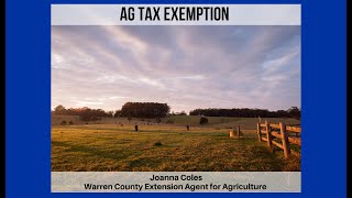 NEW Agriculture Tax Exemption Certificate [upl. by Court]