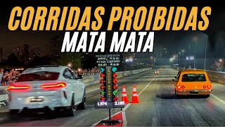 CORRIDAS PROIBIDAS  RACHA INTERLAGOS  MATA MATA  AUTODROMO DE INTERLAGOS [upl. by Enalda172]