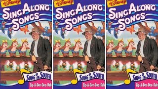 Disney Sing Along Song ZipaDeeDooDah 1986 [upl. by Leonhard]