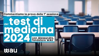 Test Medicina 2024 analisi e commento 28 maggio [upl. by Dachy]