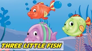 Three Little Fish  Popular Nursery Rhyme amp Kids Song [upl. by Ahders249]